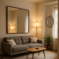 Image for: transforming small spaces with strategic mirrors and lighting