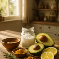 Image for: natural skincare remedies from your kitchen pantry